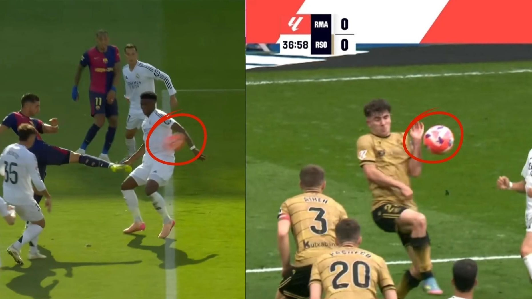 西甲联赛中球队争议裁判判罚，要求公平公正